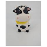 3-Piece Ceramic Cow Figurine Set - Farmhouse Decor