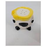 3-Piece Ceramic Cow Figurine Set - Farmhouse Decor