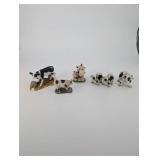 Lil' Luvalables Cow & Calf Figurine Set - HOMCO, Made in Sri Lanka