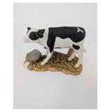 Lil' Luvalables Cow & Calf Figurine Set - HOMCO, Made in Sri Lanka