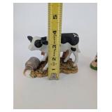Lil' Luvalables Cow & Calf Figurine Set - HOMCO, Made in Sri Lanka