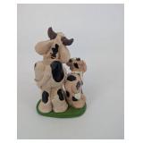 Lil' Luvalables Cow & Calf Figurine Set - HOMCO, Made in Sri Lanka
