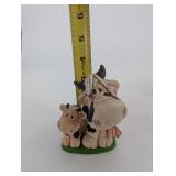 Lil' Luvalables Cow & Calf Figurine Set - HOMCO, Made in Sri Lanka
