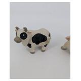 Lil' Luvalables Cow & Calf Figurine Set - HOMCO, Made in Sri Lanka