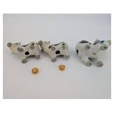 Lil' Luvalables Cow & Calf Figurine Set - HOMCO, Made in Sri Lanka