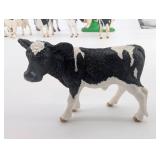 Schleich Holstein Cow Figures - Farm Animals Set, China Made