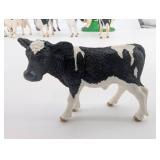 Schleich Holstein Cow Figures - Farm Animals Set, China Made