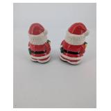 Santa Claus Salt & Pepper Shaker Pair - Ceramic - Made in China
