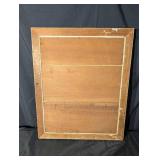 Framed Danish Lord's Prayer Textile Wall Art