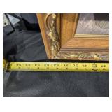 Eric Sloane Autumn Harvest - Framed Landscape Print with Ornate Gold Frame