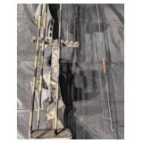 Camouflage Crossbow with Scope, Quiver & 4 Bolts