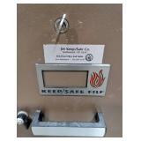 JM Keep/Safe File Fireproof Safe Brown - 23 in H x 18 in W x 15 in D