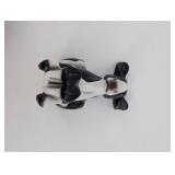 Holstein Cow Ceramic Figurine - Black & White Farm Animal, Made in China