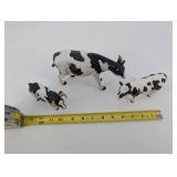 Holstein Cow Figurines (Lot of 3)