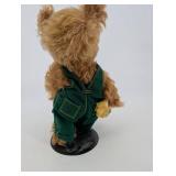 John Deere Plush Bear in Green Overalls