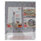 Tronico Metallbaukasten 625 Teile DIY Metal Kit Wind Power Plant 10131-10134