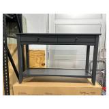 Cedar Springs Charcoal Black 2-Drawer Wood Console Table (47.48 in. W X 30 in. H) MSRP $265