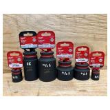 Milwaukee Impact Socket (lot of 6)