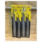 Differently sized Stanley Batard Files (lot of 4)