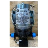 Shurflo Industrial Diaphragm Water Pump - 198 GPH, 1/2in. Port, 50 PSI, 115V, Model# 2088-594-154BX #52067 Msrp $139.99