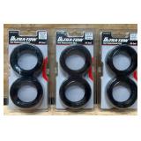 Ultra-Tow High-Performance Spring-Loaded Trailer Hub Oil Seals, 2-Pk., 1-23/32in., Double-Lip lot of 3 #57124713 Msrp $38.97