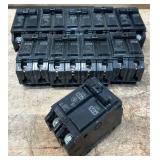 GE 50A Circuit Breaker lot of 10