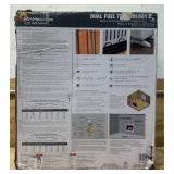 *20,000 BTU Vent Free Radiant Dual Fuel Heater Model MHVFDF20RTT