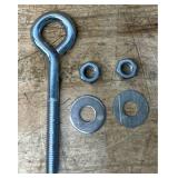 Mibro KingChain 1/2  x 4  Lagscrew Eyebolt lot of 9