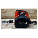 Ultra-Tow Portable Electric Winch, 120V, 1100-Lb. Horizontal and Vertical Capacity, Steel Cable, Brushless Motor #5689273 Msrp $224.99