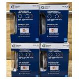 Commercial Eletric 4 in LED Color Changing Interchangeable Recessed Light lot of 8