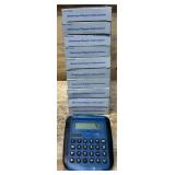 Desktop Flipper Calculator lot of 10