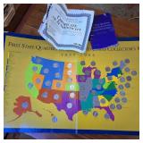 First State Quarters of the United States Collector's Map  1998 to 2008