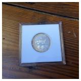 One Ounce 99.9% silver bullion  1492-1992 500th Anniversary  Voyage that changed the world