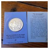 Solid Sterling Coin Proof  Sons and Daughters of the Pilgrims  Proof / SCI-60