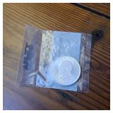 2024 Canada 1 oz Silver Maple Leaf :: BU :: Charles III  5 Dollars  APMEX protective sleeve