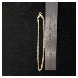 3 mm Sterling Silver Bracelet approx. 8 inches