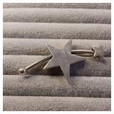 Sterling Silver Shooting Star Pin ::