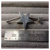 Sterling Silver Shooting Star Pin ::