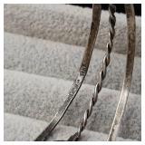 Blue Lapis Lazuli Stone in Sterling Silver Bracelet :: 16.55 mm Stone