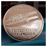 2003 Wright Brothers Commemorative Silver Dollar :: US Mint :: Excellent Condition :; 90% Silver