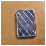 1 gram .999 Fine Silver Bullion Bar featuring a Swan