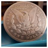 1879-S Morgan silver dollar :: Weight: 26.7 grams 90% silver :: Most popular collected coin produced USA!