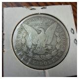 1900S Morgan silver dollar :: Weight: 26.7 grams 90% silver :: Most popular by the US Mint!