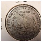 1884 Morgan silver dollar :: Weight: 26.7 grams 90% silver :: Most popular by the US Mint!