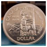 Specialty Canada Dollar :: 1858-1958 :: Elizabeth II :: British Columbia :: Very collectible coin!