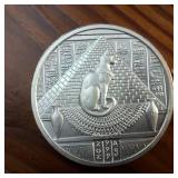 Incredible 2 Troy oz .999 Fine Silver Bullion Specialty Coin :: Love those cats!