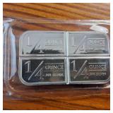 1 OZ .999 Fine Silver Bar :: Vintage Fractional Stagecoach Silver :: Dividable Bar