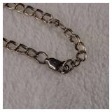 7 inch Double Link Sterling Chain Bracelet - 3.0g
