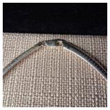 Sterling Silver - OMEGA - Chain Necklace - 7mm - 36.9g - Approx 18inches