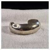 21mm WIDE - Sterling Silver Large Cuff Bracelet - Mexico - .925 - 19.5g